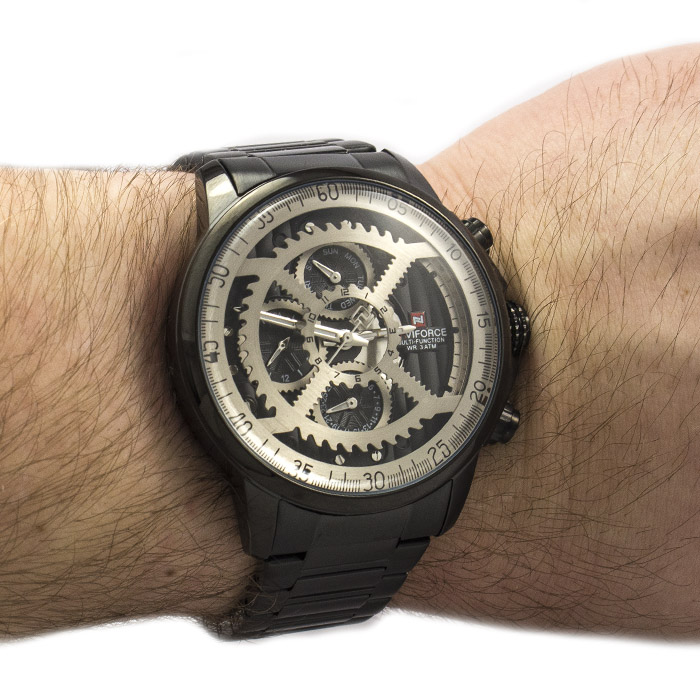 Часы Naviforce 9150BKG Black-Grey